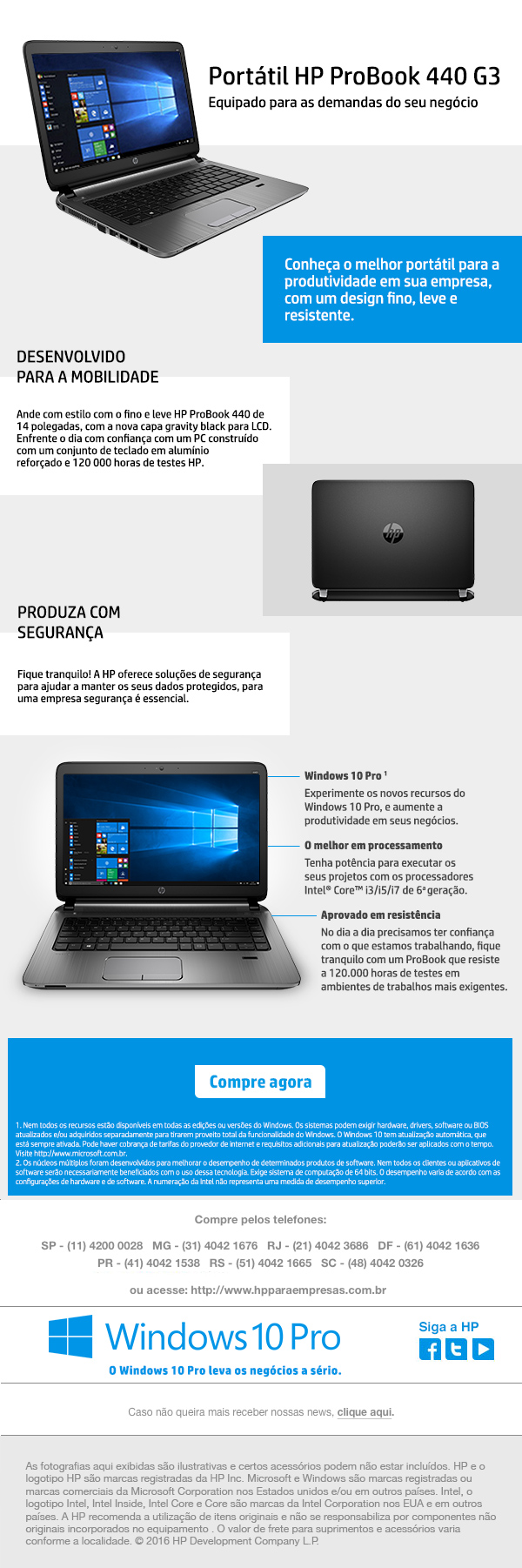 Portátil HP ProBook 440 G3