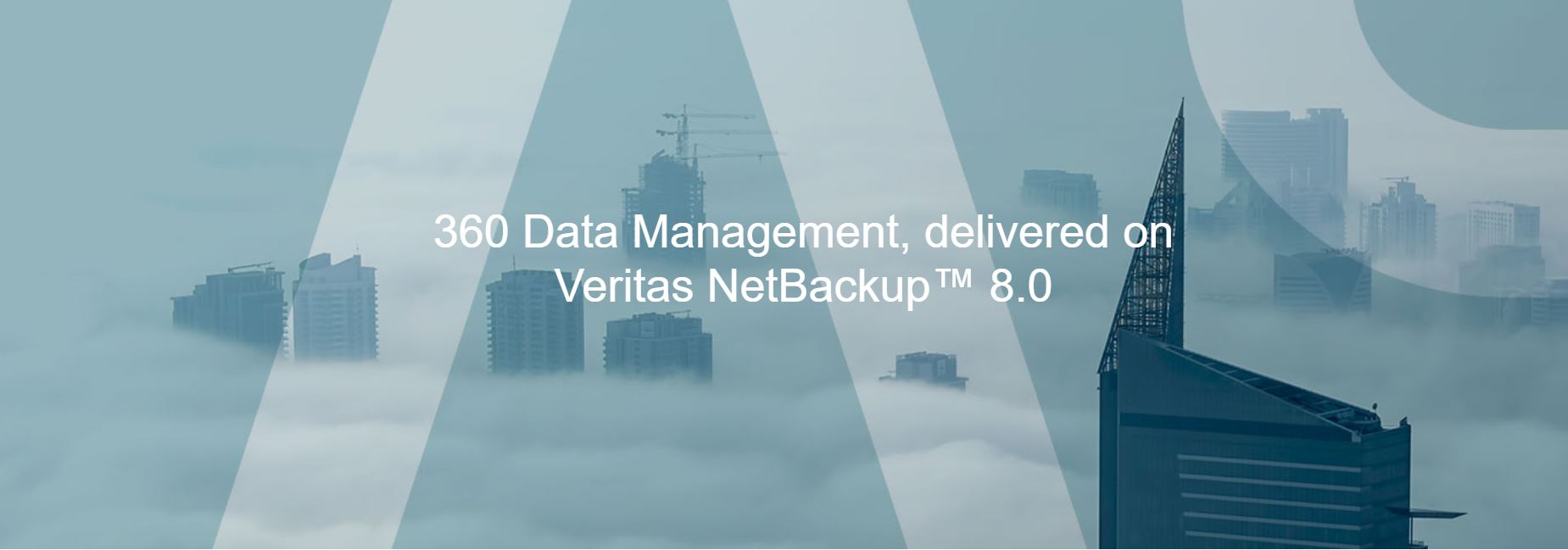 360 Data Management, delivered on Veritas NetBackup™ 8.0