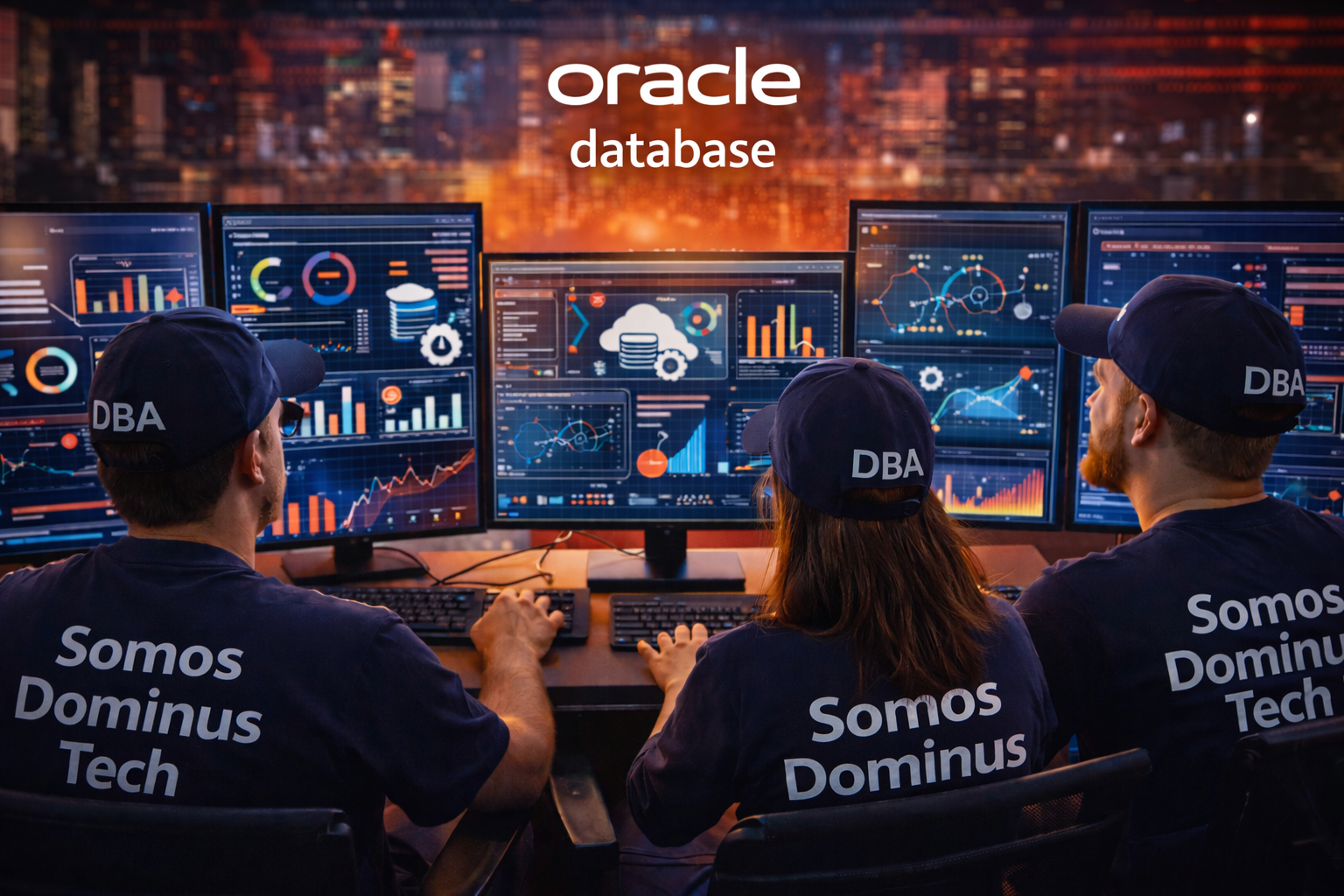 Monitoramento corporativo em ambiente Oracle realizado por equipe DBA especializada da Dominus Tech